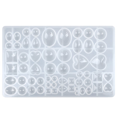 Cabochon Resin Silicone Mold 25.5x16x1.6cm