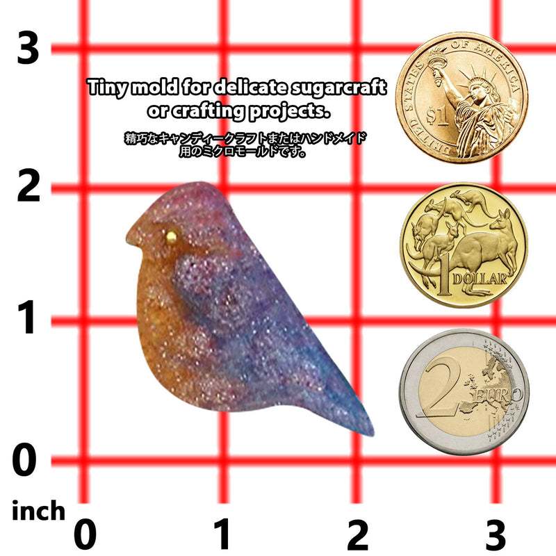 Bird Resin Silicone Mold Mini