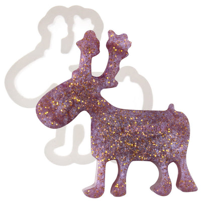 Reindeer Resin Silicone Mold Mini