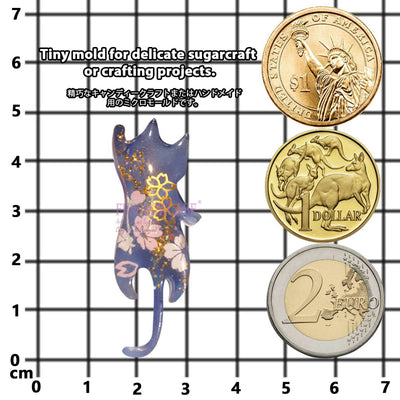 Cats Resin Silicone Molds 3-count