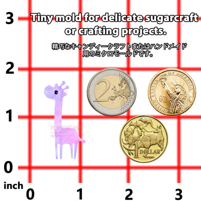 Giraffe Resin Silicone Mold Mini