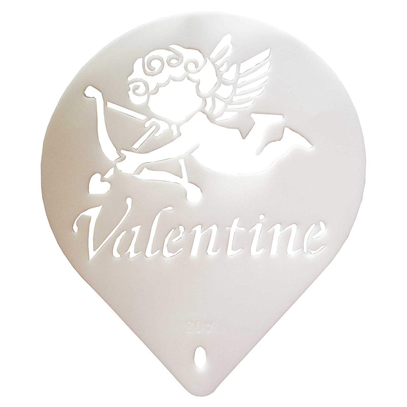Emboss Cupid Valentine Cake Decor Stencil Sheet