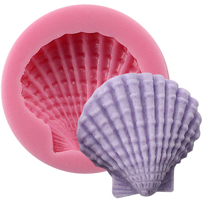 Scallop Shell Seashell Fondant Silicone Mold