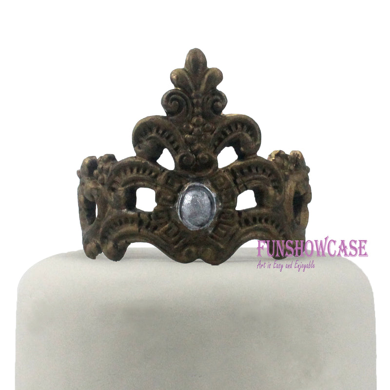 Diamond Tiara Crown Silicone Mold