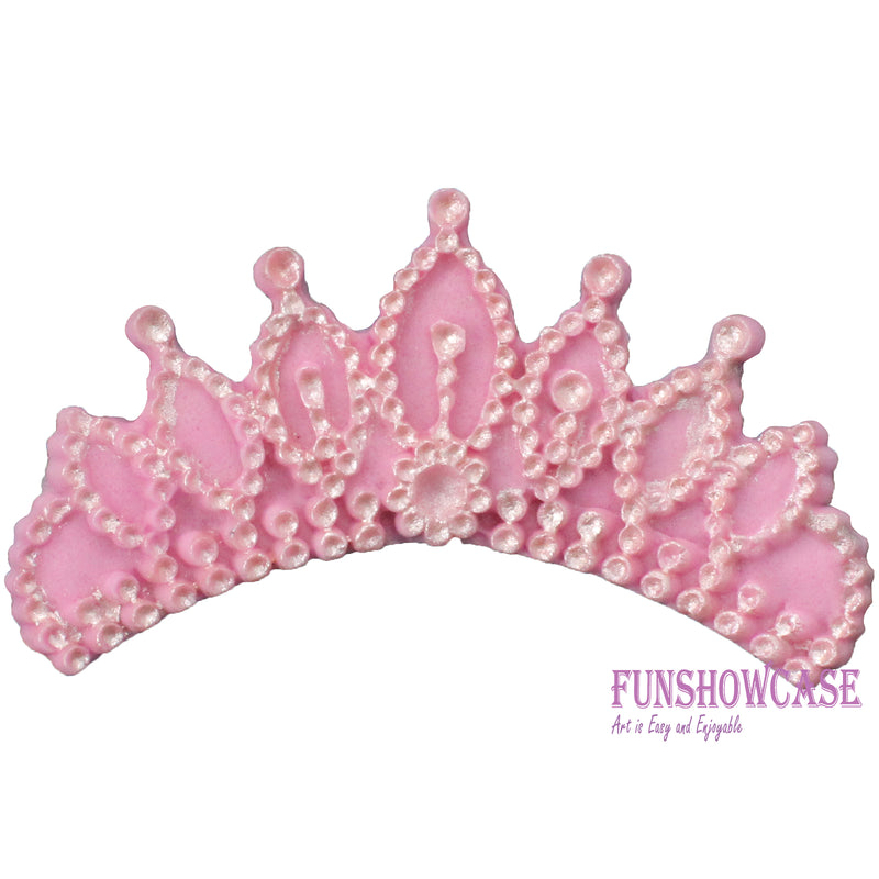 Mini Tiara Fondant Silicone Mold