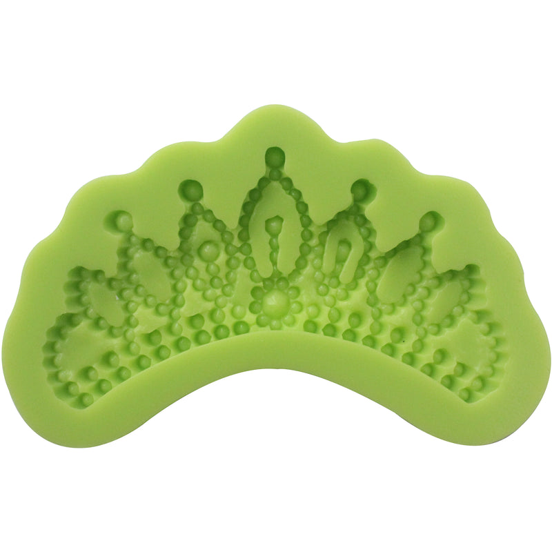 Mini Tiara Fondant Silicone Mold