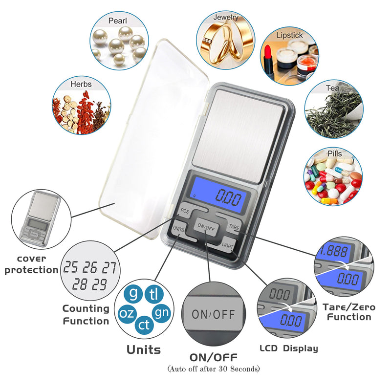 Mini Electronic Scale for Resin Epoxy Measuring