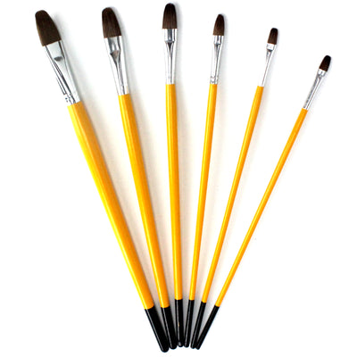 Paint Brushes Liners and Palette for Coloring and Decorating 9-in-set
