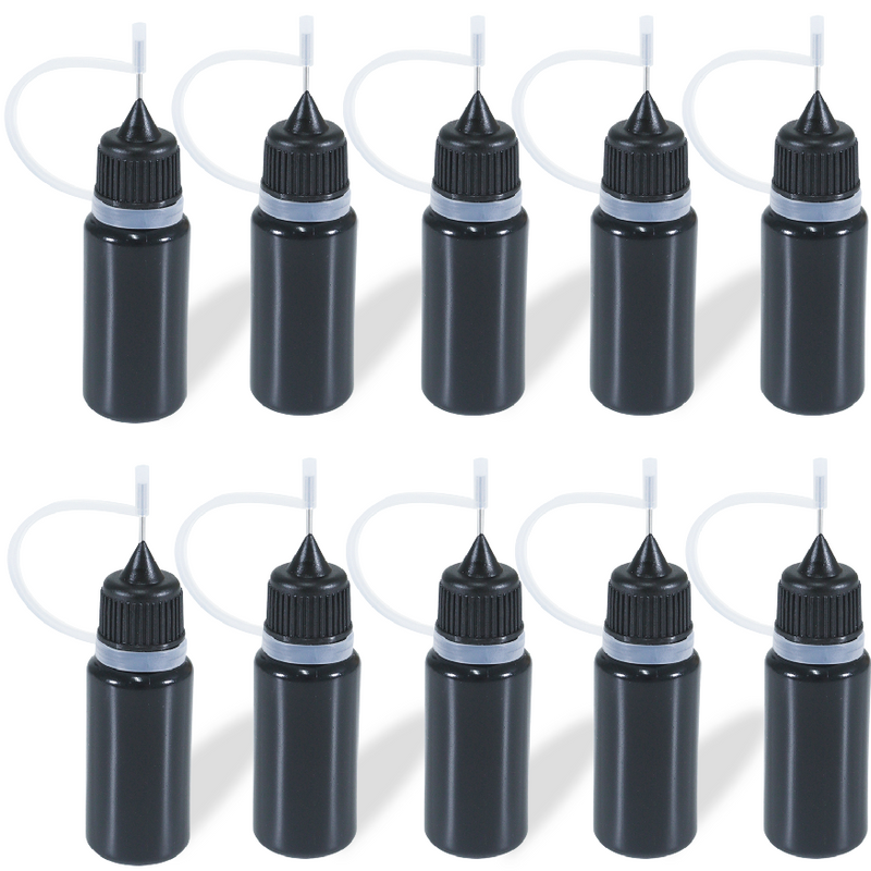 Set di flaconi applicatori con punta di precisione, 10 flaconi Palstic da 50 ml, 25 tazze riutilizzabili e 2 mini imbuti per uso multiuso Set di flaconi applicatori con punta di precisione, 10 flaconi Palstic da 50 ml, 25 tazze riutilizzabili e 2 mini imbuti per uso multiuso