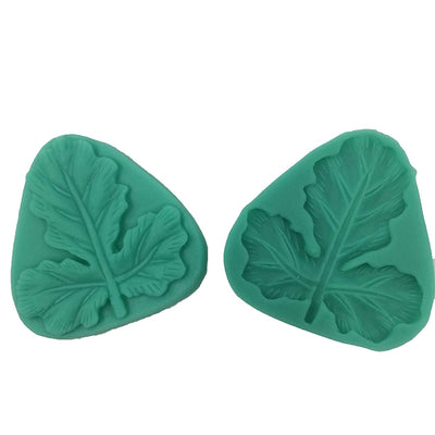 Maple Leaf Fondant Silicone Mold Double Sided Veiner