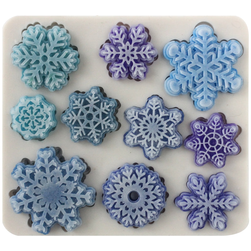 Magical Snowflake Lace Enhance Pattern Silicone Mold