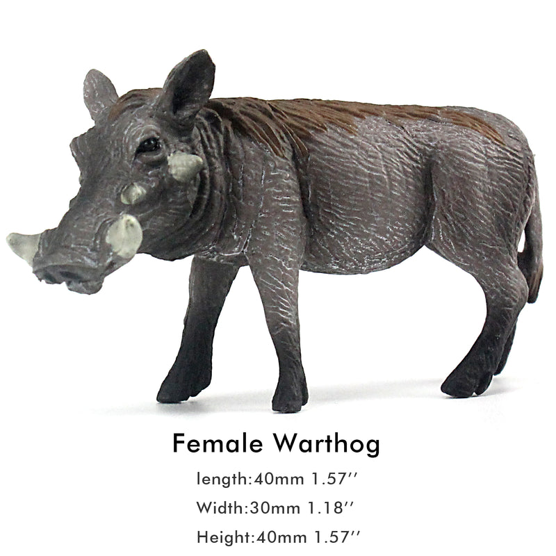 Female Warthog Sow Figure Height 2-inch