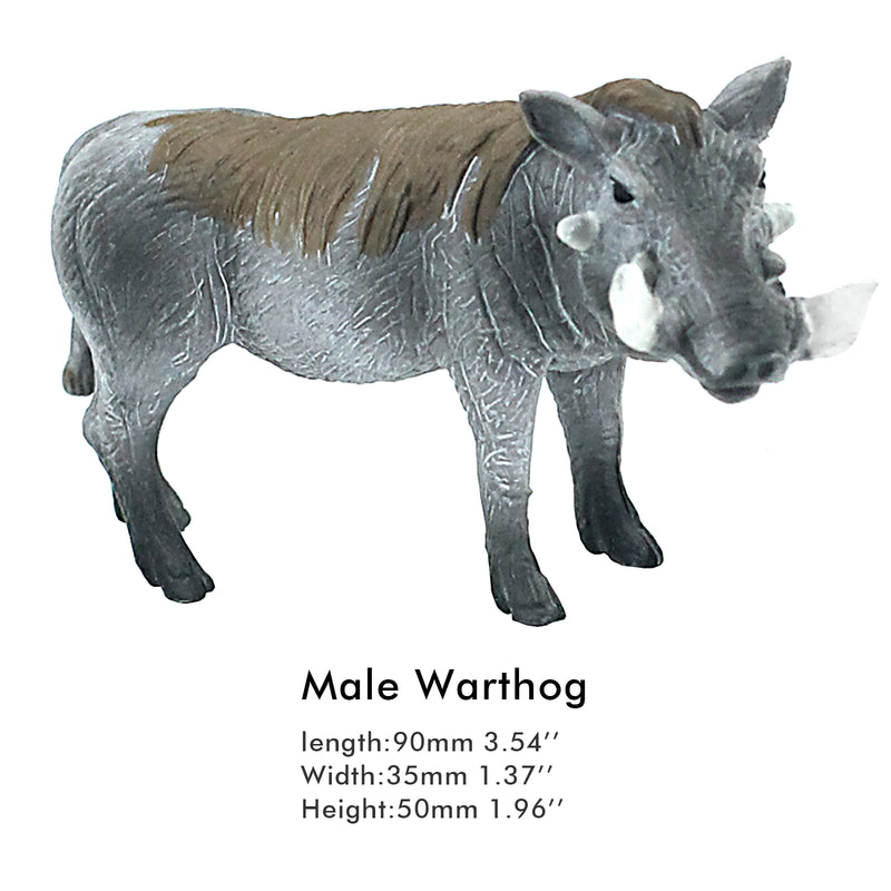 Male Warthog Figure Height 2-inch