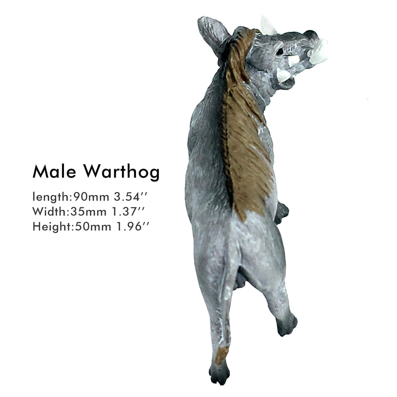 Male Warthog Figure Height 2-inch