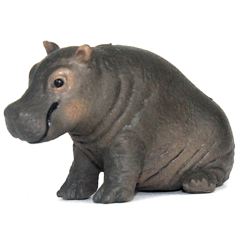 Baby Hippopotamus Figure Height 1.5-inch