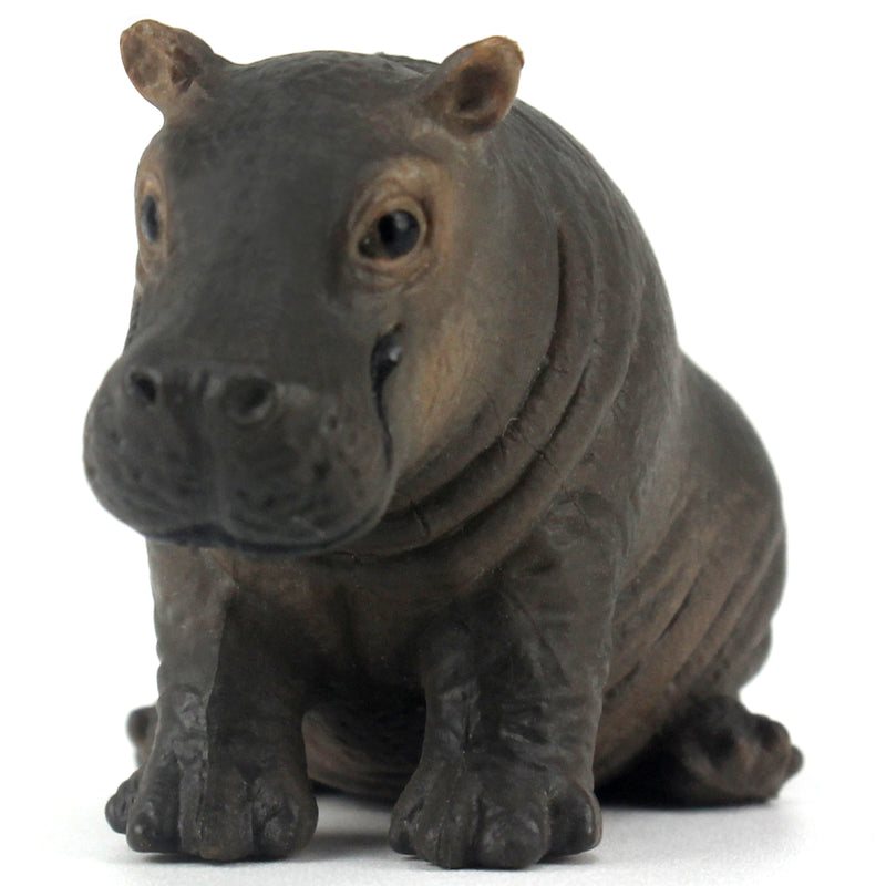 Baby Hippopotamus Figure Height 1.5-inch