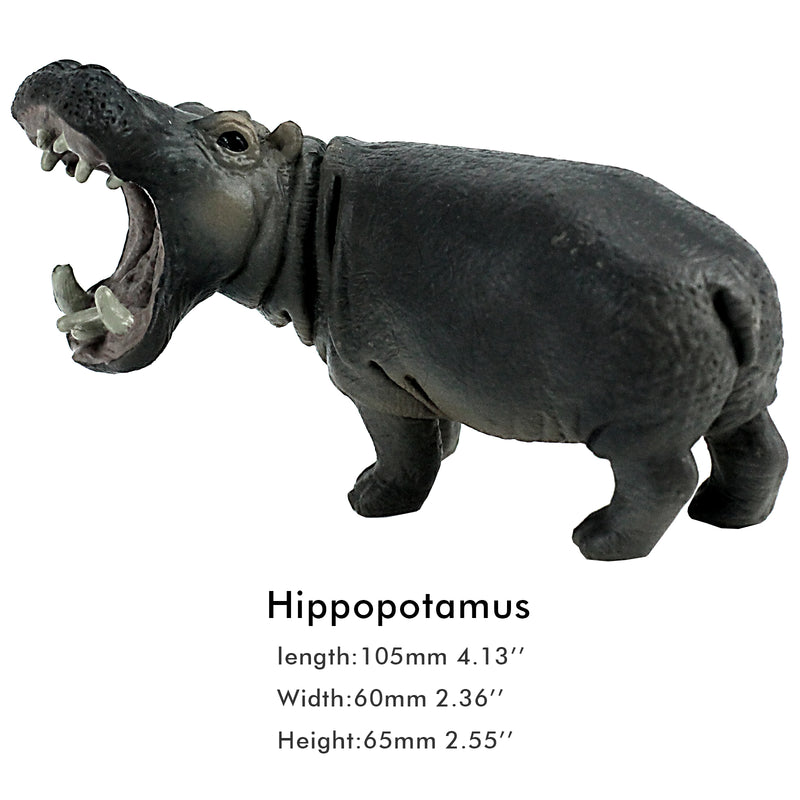 Hippopotamus Figure 4-count