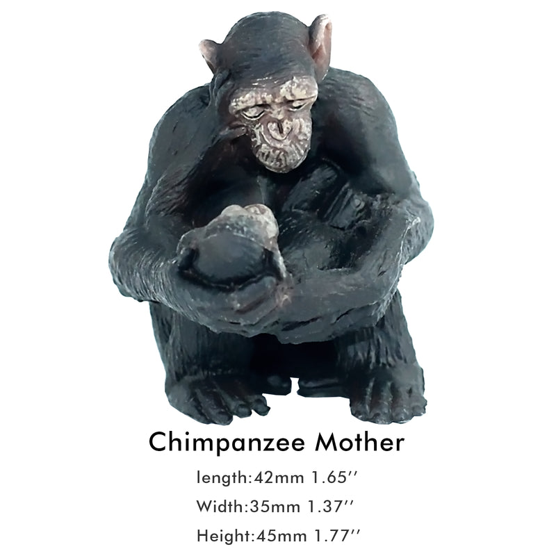 Female Chimpanzee Mather Figure Height 2-inch