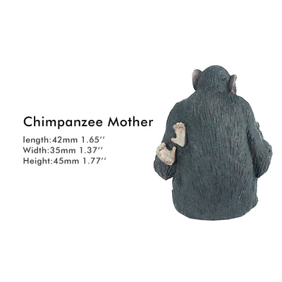 Female Chimpanzee Mather Figure Height 2-inch