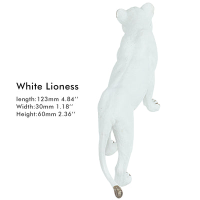 White Lioness Figure Height 2.4-inch