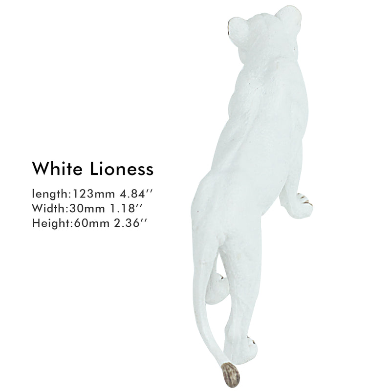 White Lioness Figure Height 2.4-inch