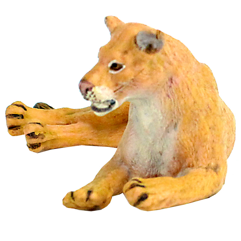 Lying Female Lion Figure Height 1.8-inch