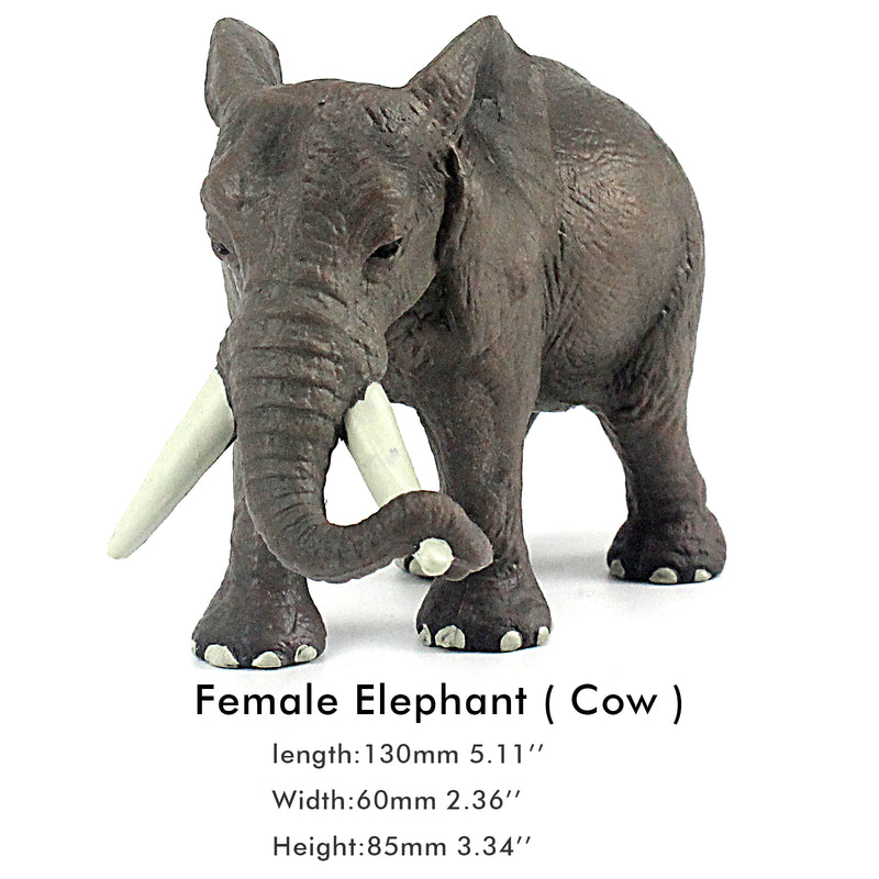 Female Elephant Figure Height 3.5-inch