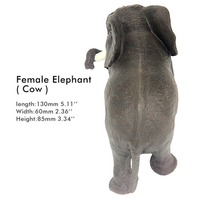 Female Elephant Figure Height 3.5-inch