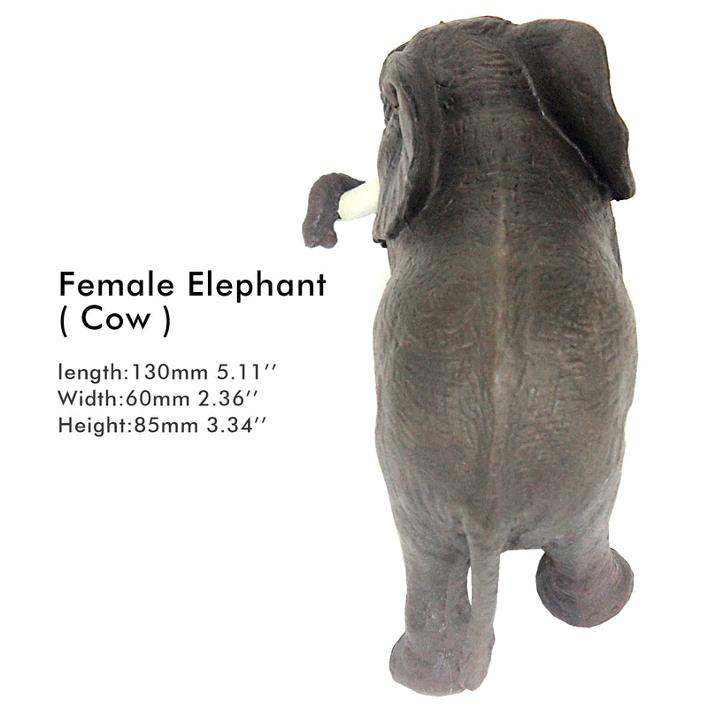 Female Elephant Figure Height 3.5-inch