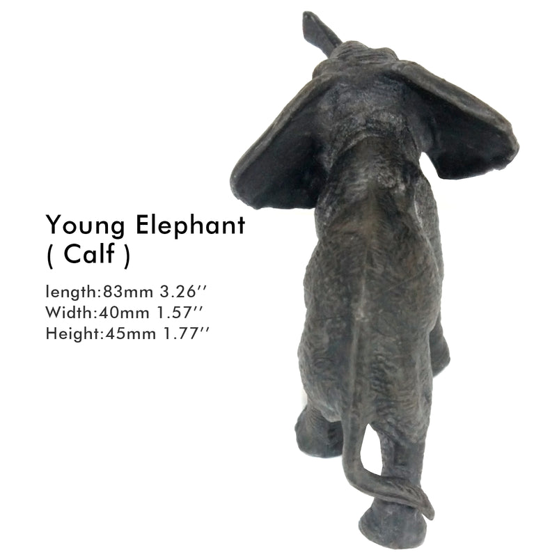 Young Elephant Figure Height 2.2-inch