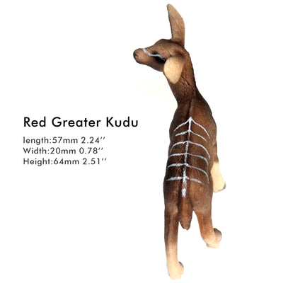 Red Lesser Kudu Female Figure Height 2.5-inch