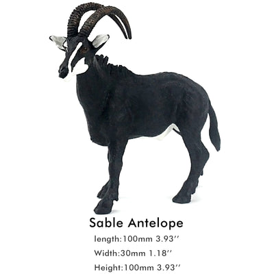 Sable Antelope Figure Height 4-inch