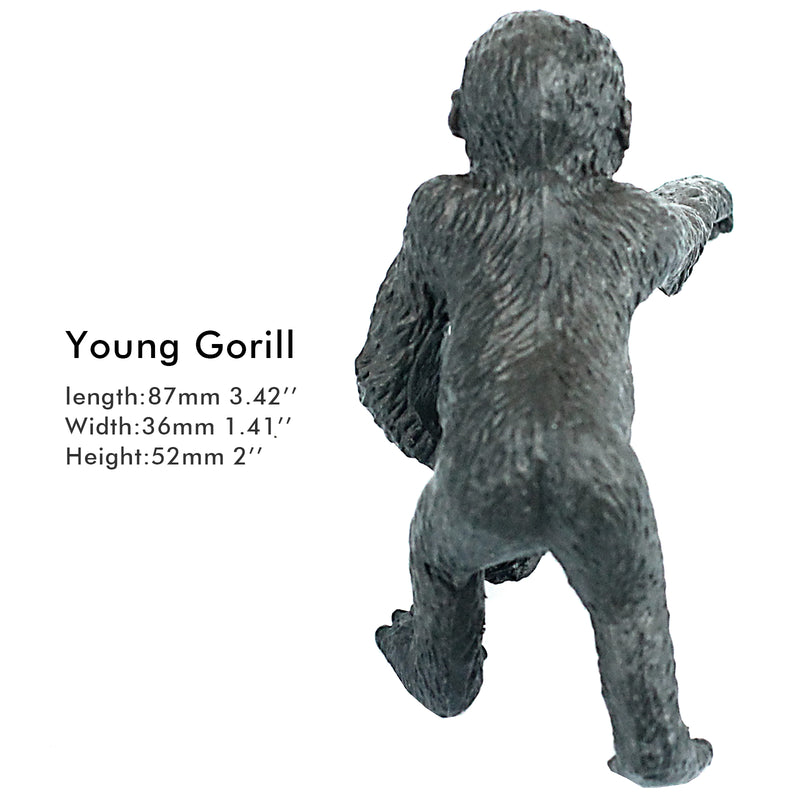 Young Gorill Figure Height 2.4-inch