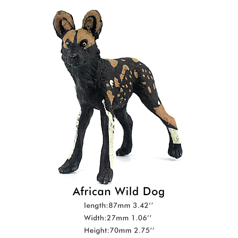 Wild Dog Figure Height 2.8-inch