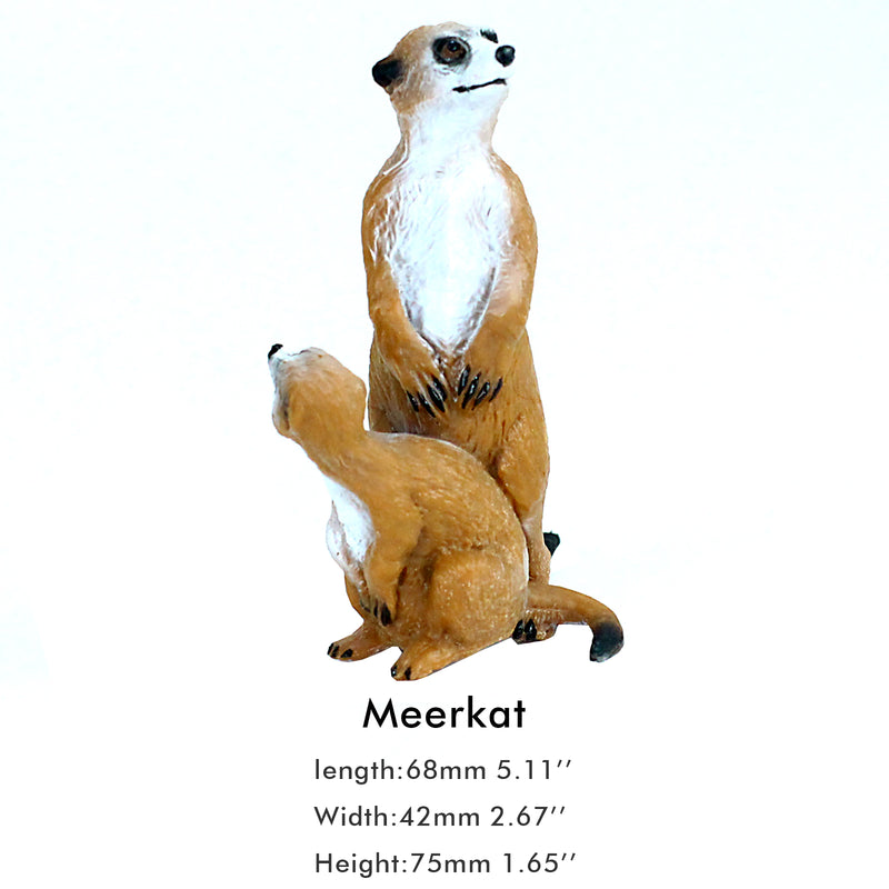 Watching Meerkats Figure Height 3.1-inch
