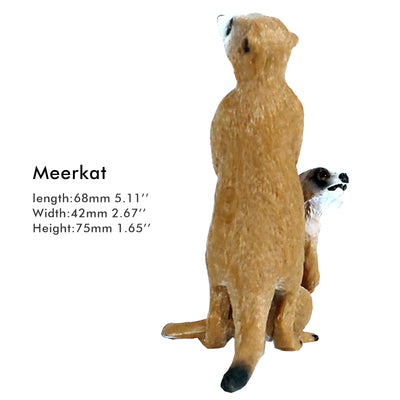 Watching Meerkats Figure Height 3.1-inch