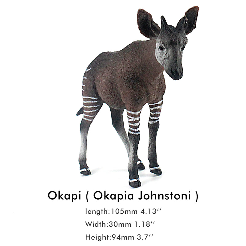 Male Okapi Figure Height 3.5-inch