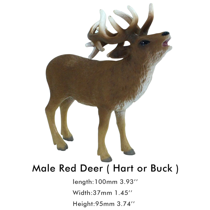 Male Red Deer Hart Figure Height 3.9-inch