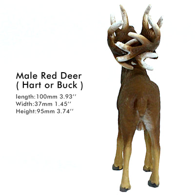 Male Red Deer Hart Figure Height 3.9-inch