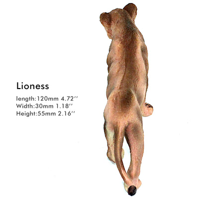 Walking Lioness Figure Height 2.2-inch