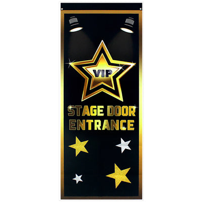 Hollywood Award Night Theatre VIP Stage Door Entrance Door Cover 72x30inch