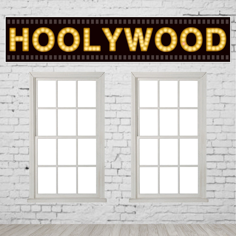 Hollywood Prepasted Filmstrip Movie Night Party Wall Mural 59.8x11.8inch