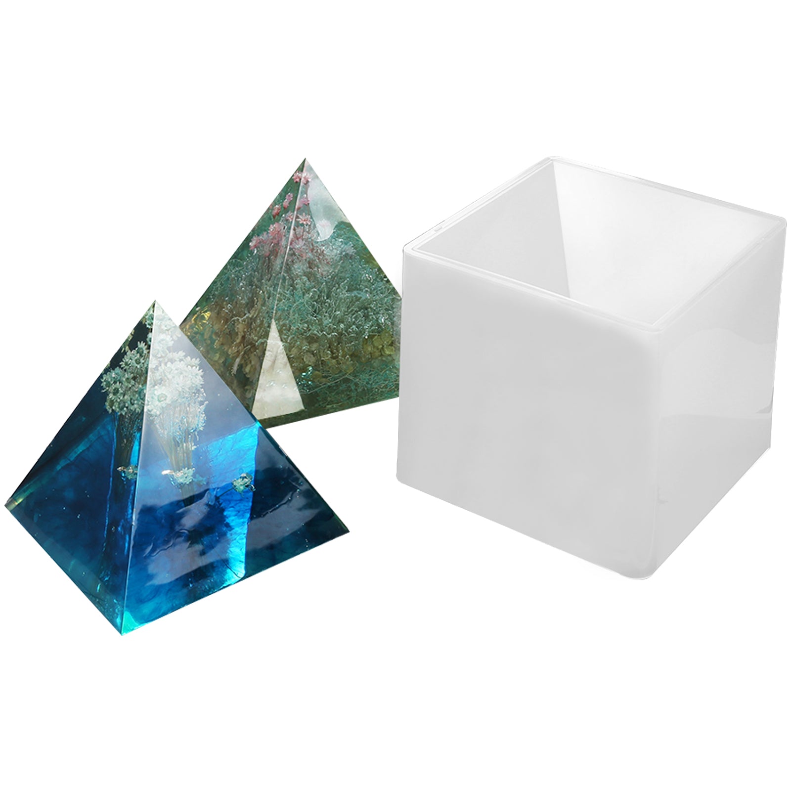 Large Silicone Pyramid Resin Mold