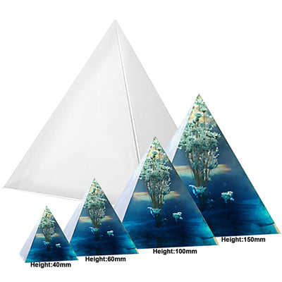 Pyramid Resin Epoxy Mold Extra Large 6x6inch