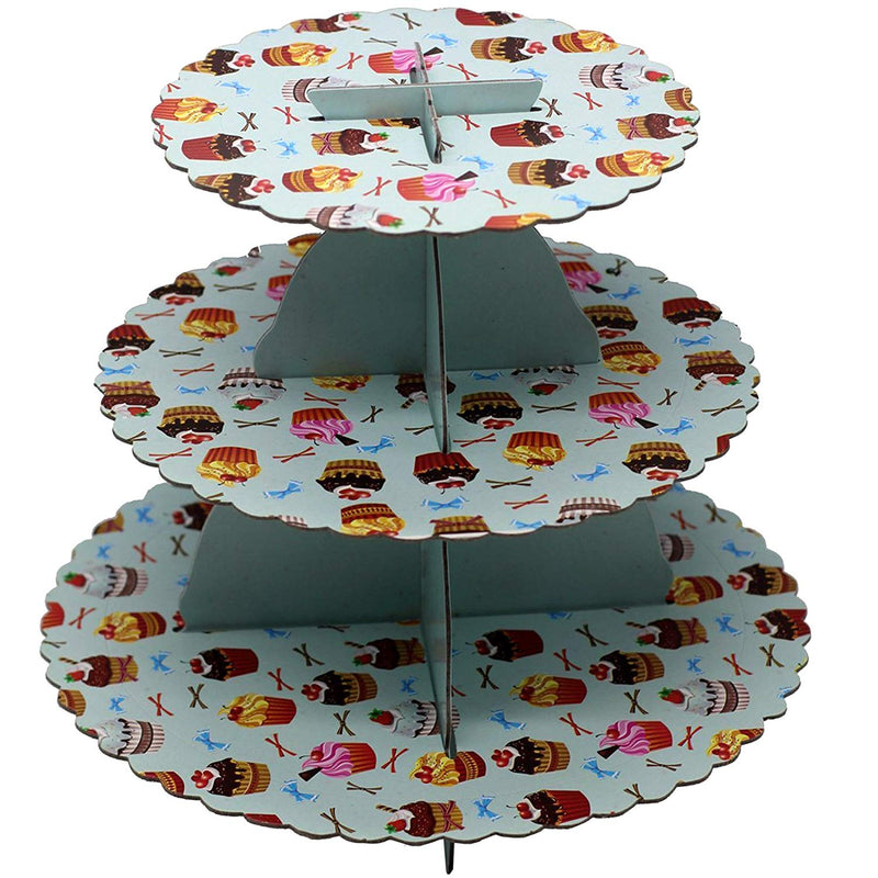 3 Tiers Cupcake Stand