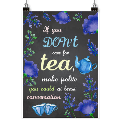Wonderland Mad Tea Party Poster A3 16x12inch