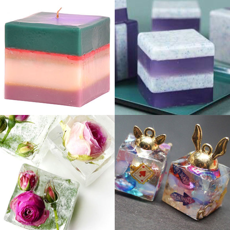 Cube Paperweight Resin Mold 0.8inch