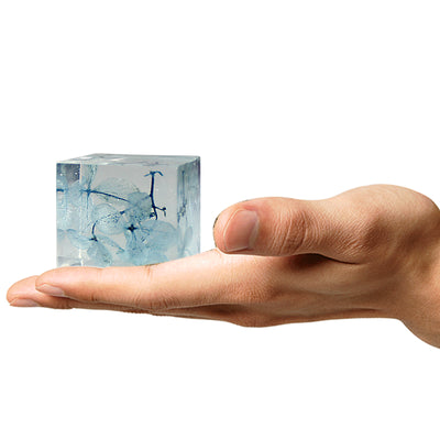 Cube Paperweight Resin Mold 1.4inch