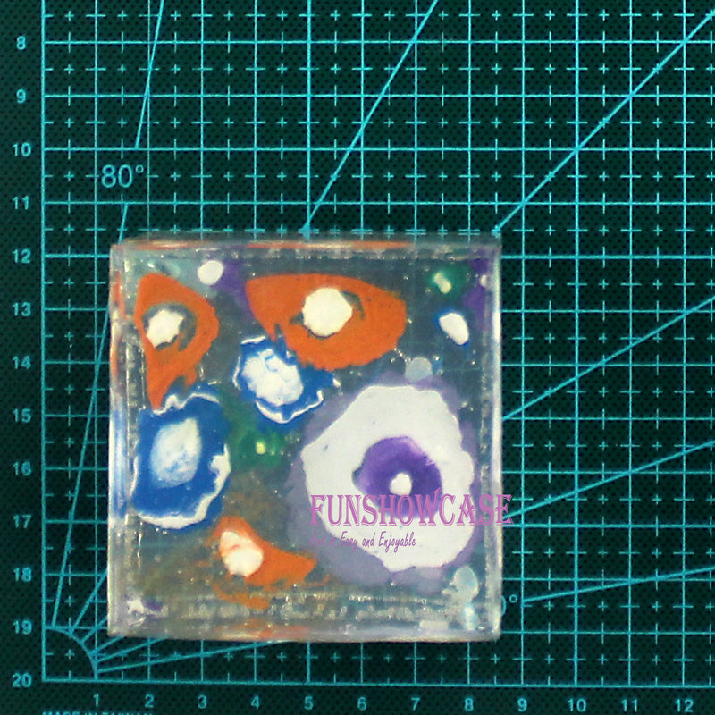 Cube Paperweight Resin Mold 2.5inch