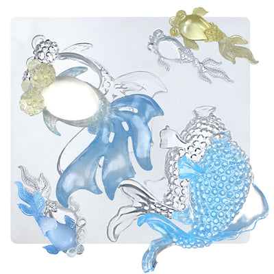 Crystal Goldfish Resin Silicone Mold